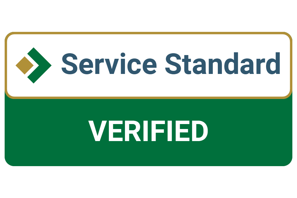 Service Standard Verified Seal